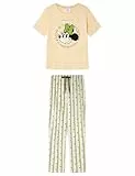 Women'secret Long Pyjama MULTILICENSE Pause Disney Pijamas, Rosa, M para Mujer