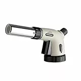 Lacor - 68899 - Cabezal Soplete de Gas Forza, Autoencendido Piezoeléctrico, Regulador de Llama Ajustable, Bloqueo de Seguridad, Sistema 360º, Caramelizar, Gratinar o Dorar, Uso Profesional