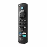 Mando por voz Alexa para el Fire TV de Amazon con controles para el televisor (se necesita un dispositivo Fire TV compatible)