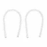 eMagTech 2 resortes de compresión de acero inoxidable 304 de 13.7 pulgadas, piezas de resorte de retorno de clavadora compatibles con DeWalt N233943 N386480