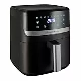 Russell Hobbs Freidora de Aire, Air Fryer, Airfryer, Freidora sin Aceite 5,5 litros, [9 programas, Compacta] Satisfry (Táctil, Horno, Grill, Asar, Antiadherente, Sin BPA, lavavajillas) 27621-56