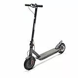 Ducati E-Scooter Pro-I Evo Black, motor 350 W, peso 12 kg, freno eléctrico y de disco con flechas direccionales, Color Negro, Talla única