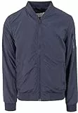 URBAN CLASSICS Chaqueta bomber para hombr de invierno, estilo old school, chaqueta corta, ajuste óptimo, chaqueta acolchada cortaviento, Tallas S -XXL