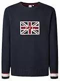 Pepe Jeans Patrick Prendas de Punto, Azul (Dulwich Blue), M para Hombre