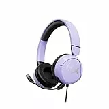HyperX Cloud Mini - Auriculares Gaming con Cable para niños, límite Volumen 85dB, para PC/Switch/PS/Chromebook/Xbox/Móvil, Lavanda