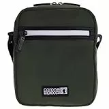 Coronel Tapiocca Bolso Bandolera para Hombre Alvaro, Caqui, 18x5x23 cm