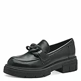 MARCO TOZZI 2-24705-41, Mocasines Mujer, Negro, 42 EU