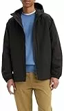 Levi's LW Packable Rain Jacket Chaqueta, Negro Azabache, L para Hombre