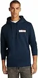 Tommy Jeans Sudadera Hombre Entry Graphic con Capucha, Azul (Dark Night Navy), S