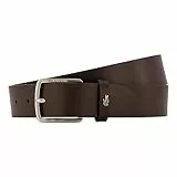 Lacoste Leather Goods Belt, Marrón (028), 100 cm para Hombre