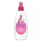Johnson's Baby Kids Spray acondicionador de gotas brillantes