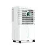 Innvitop 16L Deshumidificador de Humedad, 3 Modos de Deshumidificación, Pantalla Digital, Temporizador 24H, Deshumificador Eléctrico Silencioso, Drenaje Continuo, Deshumidificador de Habitaciones