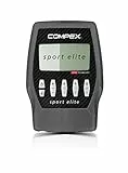 Compex - Electroestimulador Sport Elite - 31 Programas de Entrenamiento - 7 Zonas de Estimulación - 5 Niveles de Progresión - TENS y Rehabilitación
