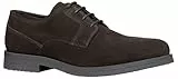 Geox Uomo Claudio A, Oxford Hombre, marrón Oscuro, 43 EU