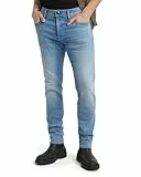 G-STAR 3301 Slim Jeans Vaqueros, Azul (Lt Indigo Aged 51001-8968-8436), 32W / 32L Hombre