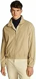 Tommy Jeans Cazadora cortavientos Hombre Essential con cuello alto, Beige (Relic Tan), XXL