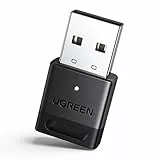 UGREEN USB Bluetooth 5.4 Adaptador para PC Adapter Dongle Solo Sirve para Windows 11/10/8.1 Compatible con Mando de PS5 PS4 Teclado Ratón Altavoces Auriculares