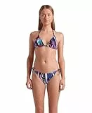 ARENA Water Prints Bikini Mujer, Traje de Baño en Tejido Elástico Reciclado de Secado Rápido, Bikini para Playa y Piscina con Copas Extraíbles, Top y Braguitas con Lazos