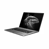 MSI Creator Z17 A12UHT-034ES - Ordenador portátil 17' QHD+ (Intel Core i9-12900H, 32 GB RAM, 2TB SSD, GeForce RTX 3080-8GB, Windows11 Pro High-End Standard Version) Lunar Gray, Per-Key RGB Keyboard