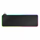 MARSGAMING MMPRGB2 XXL, Alfombrilla Ratón 800x300x4 mm, RGB 12 modos, 2 USB 2.0