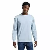 Lee Patch Crew SWS Sudadera, Gris concreto, XL para Hombre