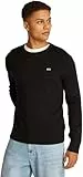 Tommy Jeans TJM Slim Essential Light Sweater Dm0dm18895 Suéter, Black (Black), XXL para Hombre