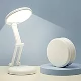 Lampara Escritorio LED Portátil & Plegable, 3600mAH+10 Brillo Flexo LED Escritorio Lamparas sin Cables Flexo Escritorio, 1000 LM Lampara LED Escritorio Lampara de Escritorio, Lamparas Mesita de Noche