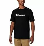 Columbia CSC Basic Logo Short Sleeve, Camiseta De Manga Corta para Hombre, Black, Talla XXL