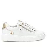 XTI - Zapatilla Mujer Blanco - Calzado Cómodo y Versátil - Moda Casual - Modelo 14362901 (Talla 36)