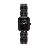 Armani Exchange Orologio da Donna, Movimento al quarzo a Due lancette e cassa da 27 mm con cinturino in Acciaio inossidabile