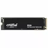 Crucial P310 SSD 1TB PCIe Gen4 NVMe M.2 2280, Disco Duro Interno, hasta 7.100 MB/s, Compatible con Ordenador Portátil y de Sobremesa - CT1000P310SSD801