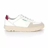 Kickers Kick Allow, Zapatillas Unisex Adulto, Blanco Burdeos, 42 EU
