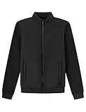 Springfield Chaqueta para Hombre Negro L