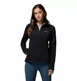 Columbia Fast Trek II Jacket - Forro Polar para Mujer, Color Negro, Talla M