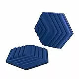 Elgato Wave Panels Starter Set (Azul) - 6 paneles de tratamiento acústico, espuma de dos densidades, marcos EasyClick patentados, diseño modular, fáciles de instalar y quitar