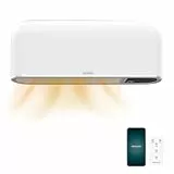 Cecotec Calefactor cerámico de baño ReadyWarm 2000 Max Box Ceramic Connected con 2000 W, control por wifi y protección IP22, 20 m2