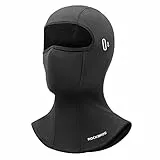 ROCKBROS Pasamontañas Moto Invierno a Prueba de Viento, Balaclava Completo Térmico Transpirable Sotocasco para Ciclismo Esquí Snowboard Deportes al Aire Libre