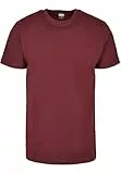 Urban Classics Basic Tee, Camiseta para Hombre, Rojo (Redwine), 3XL