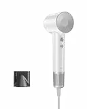 Laifen Swift Secador de Pelo 200 M Iones Motor sin Escobillas de 110 000 RPM Secado Rápido Control Inteligente de Temperatura con Boquilla Magnética Bajo Ruido Viaje Hogar Rizado Alisado (Blanco)