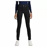 G-Star Para Mujer Jeans Lhana Skinny, Negro (pitch black D19079-B964-A810), 28W / 34L