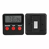 Akozon Termómetro LCD digital Higrómetro Medidor de temperatura y humedad Medidor para incubadora de huevos Mantenimiento de mascotas