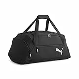 PUMA - teamGOAL Teambag M CE, Bolsas de Deporte Unisexo, PUMA Black-PUMA Silver, OSFA - 091592