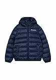 Champion Legacy Boys Chaqueta, Azul, L para Niños