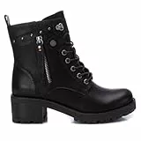REFRESH - Botín Mujer Negro - Calzado Cómodo y Versátil - Moda casual - Modelo 17224101 (Talla 39)
