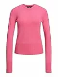 JJXX JXLARA LS Soft Crew Neck Knit Noos Suéter pulóver, Carmine Rose, L De Las Mujeres