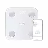 Xiaomi Body Composition Scale S400 - Báscula de baño con medición de doble frecuencia, 25 indicadores de salud, hasta 150 kg y 100 gr de precisión, app Xiaomi Home, blanco (Versión ES)