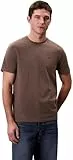 Calvin Klein SS Smooth CTTN Solid Crewnk tee Lv040Hm265, Camisetas Hombre, Gris (Morel), L