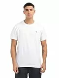 Calvin Klein Pack de 2 Camisetas de Manga Corta par Hombre Monologo Cuello Redondo, Blanco (Bright White/Bright White), XL
