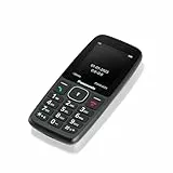 Panasonic KX-TF400EXB Teléfono Móvil 4G, Volte, 200 Horas Standby, Carga USB-C, Pantalla de 2,4', Bluetooth, Linterna LED, Cámara, Resistencia al Agua IP44, Color Negro