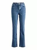 JJXX Jack & Jones Jxseville Loose MW Cc5002 Noos Jeans, Medio De Mezclilla Azul, 28W x 34L para Mujer